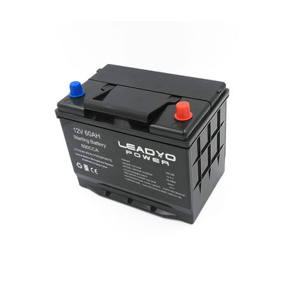 قابلة للشحن IP66 بطارية ليثيوم أيون 12V 60Ah 800CCA Car Marine ابتداء من