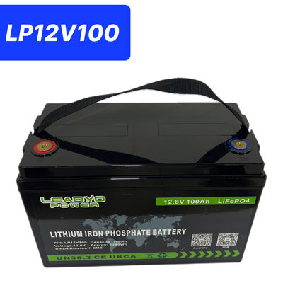 شراء بطارية الليثيوم 12 فولت 100 أيه إيه 12.8 فولت LiFePO4 مع Bluetooth مجموعة 31 الحجم التصنيع عبر الإنترنت