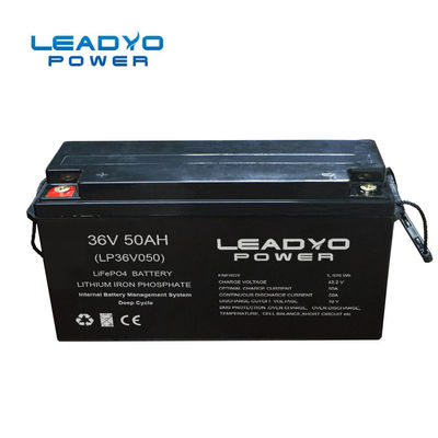 شراء تخصيص 36 فولت بطارية رافعة شوكية 50Ah LFP بطارية ليثيوم أيون 480X170X240mm التصنيع عبر الإنترنت
