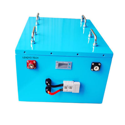 شراء شاشة LCD 100Ah LiFePO4 بطارية عربة الجولف بطارية ليثيوم أيون عربة الجولف بطاريات 48V التصنيع عبر الإنترنت