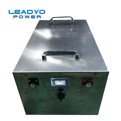 شراء 24V 100Ah آلة تنظيف الأرضيات بطارية LiFePO4 حزم قابلة للشحن التصنيع عبر الإنترنت