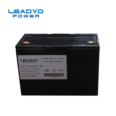 دورة عميقة للبطاريات البحرية Lifepo4 12V بطاريات القوارب البحرية 80Ah
