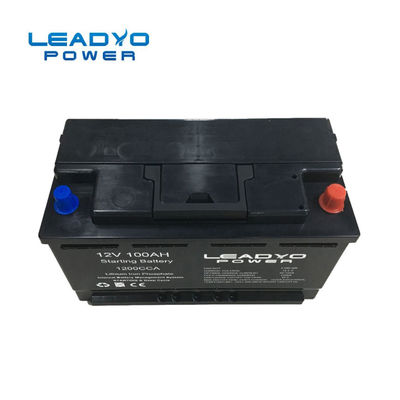 شراء 100Ah LiFePO4 Cranking Battery 12V بطارية ليثيوم البحرية ثنائية الغرض للقارب التصنيع عبر الإنترنت