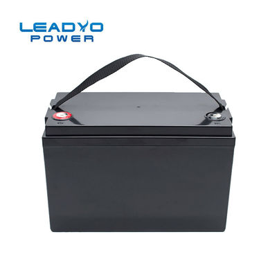 شراء بطارية LEADYO 12V 100Ah قابلة لإعادة الشحن Lifepo4 بطارية تدوم 5000 مرة التصنيع عبر الإنترنت
