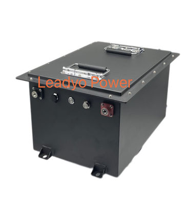 ارتفاع بطارية عربة الجولف الليثيوم الحالية 48V 100Ah 200A LiFePO4 مع شاشة LCD