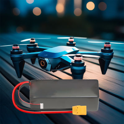 سعر جيد LiPo 6S 22.2V 27Ah 10C شحن شبه صلب الطائرات بدون طيار VTOL RC بطارية ليثيوم أيون الانترنت