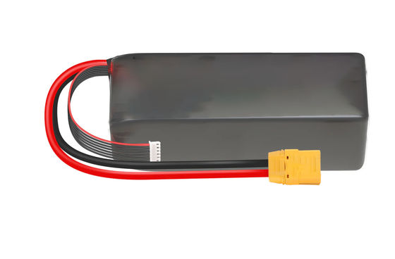 سعر جيد LiPo 12 44.4V 22Ah 10C شحن شبه صلب رياضة صناعية بدون طيار VTOL طائرة بدون طيار RC بطارية ليثيوم أيون الانترنت