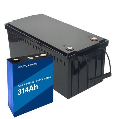 سعر جيد حزمة بطارية LiFePO4 شبه صلبة الحالة SSS 12.8 فولت 314 أمبير في الساعة، بطاريات LFP 12 فولت 200 أمبير، نظام إدارة البطارية الانترنت