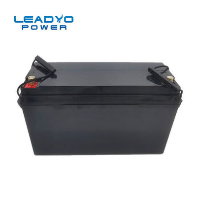 LiFePo4 12V 200ah بطارية ليثيوم فوسفات الحديد قابلة للشفط ABS حالة للقارب البحري