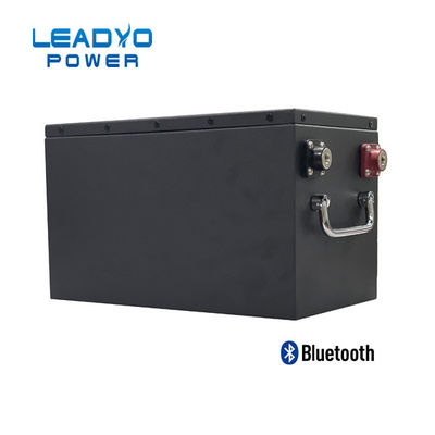 سعر جيد بطارية عربة الجولف LEADYO 5KWH LiFePO4 48V 200ah ذات سعة عالية الانترنت